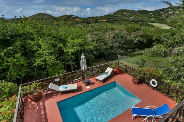 Villa D Arcy 2BR in 27 Golf Ridge - Overlooking the Golf Course and the Caribbean Sea